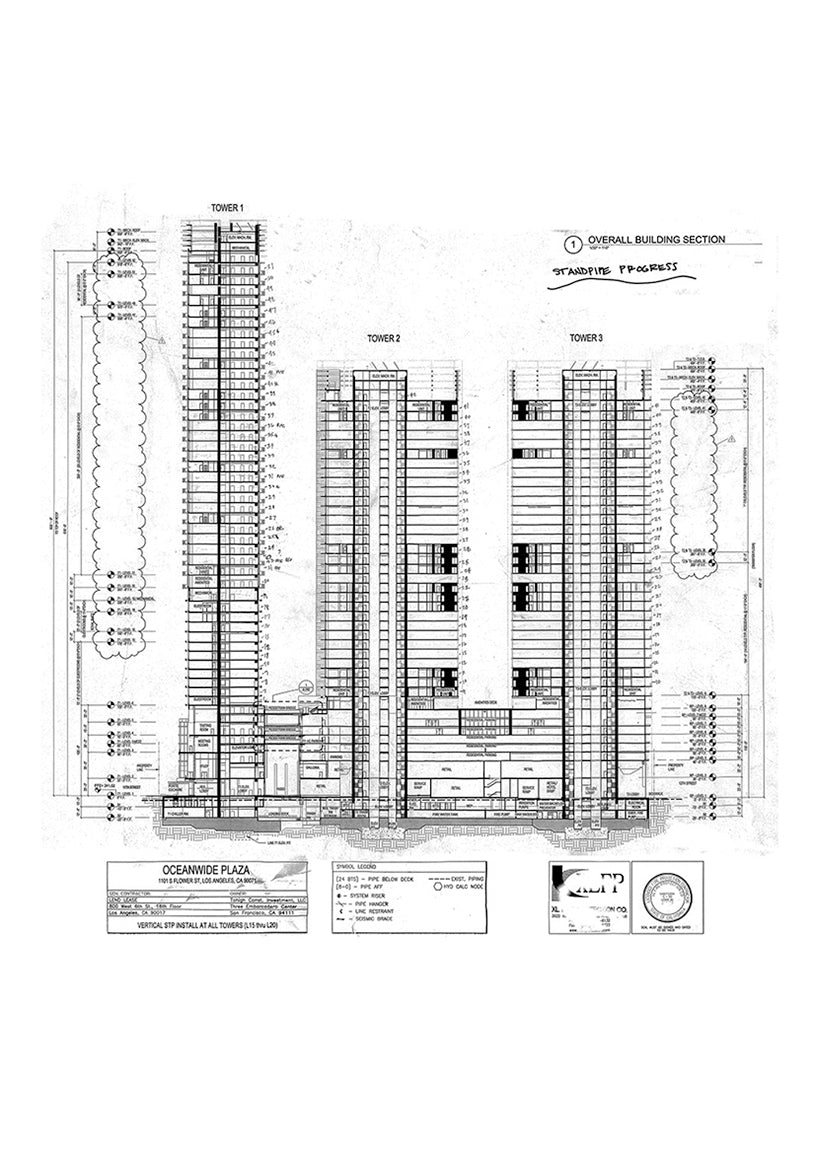 OCEANWIDE PLAZA BILLION $ PRINT