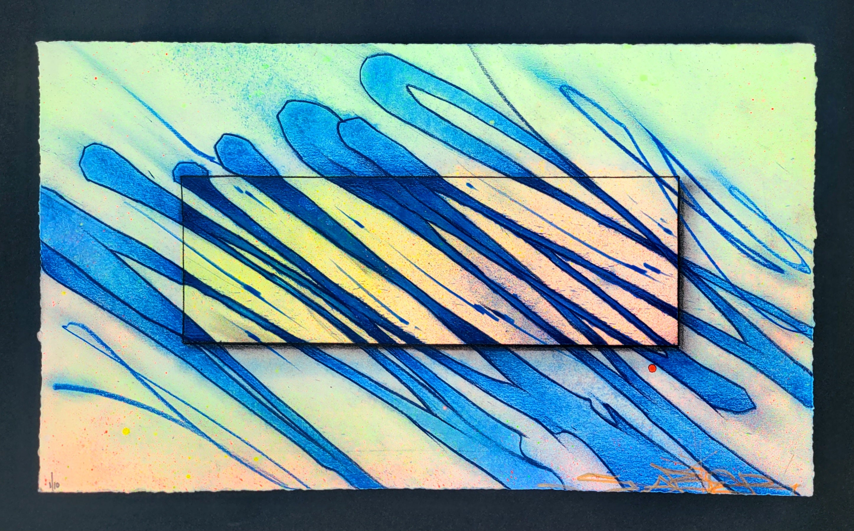 Blue × Spectrum Whips Paper Series