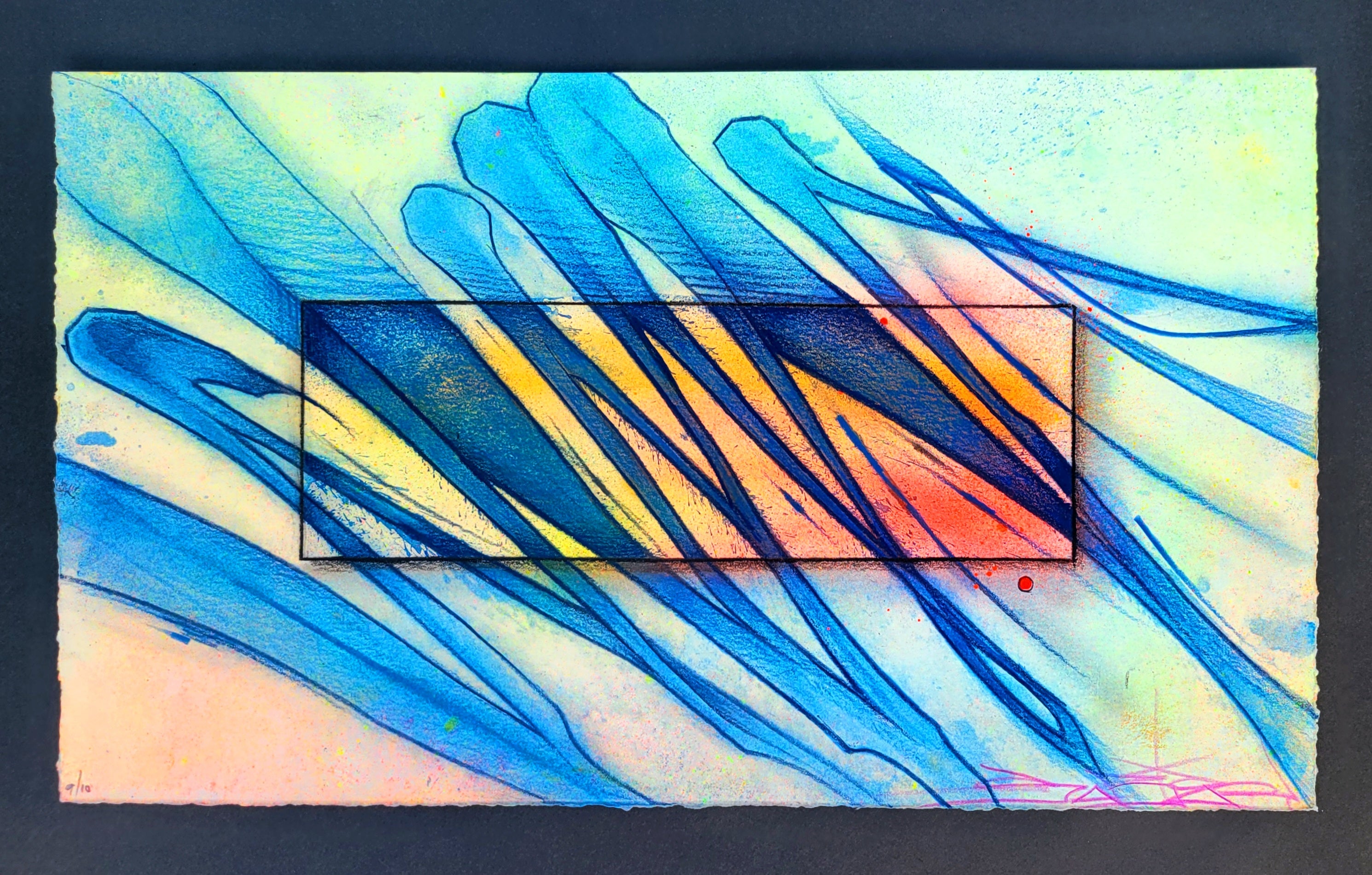 Blue × Spectrum Whips Paper Series