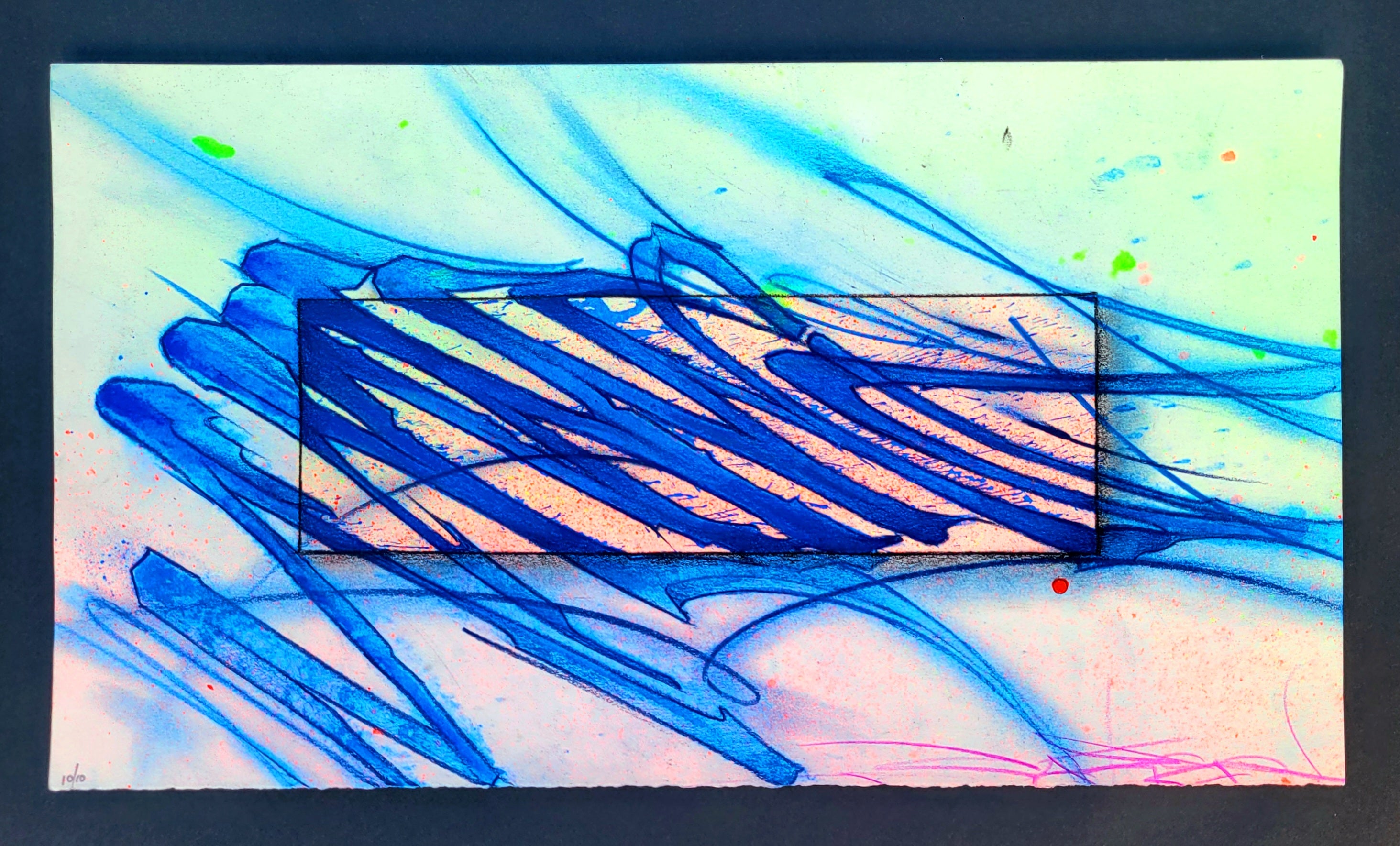 Blue × Spectrum Whips Paper Series