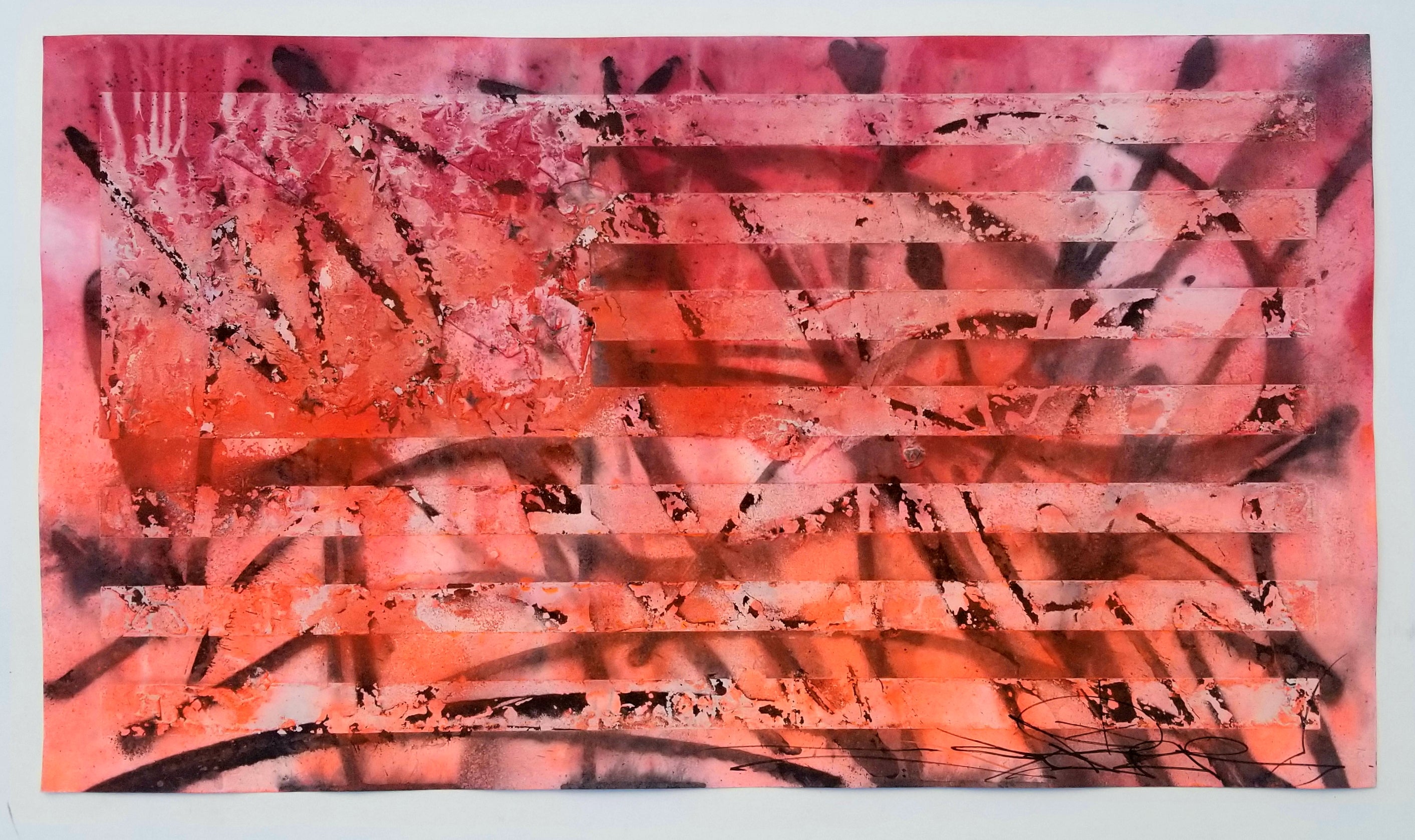 Flag Painting/Serigraph Tests