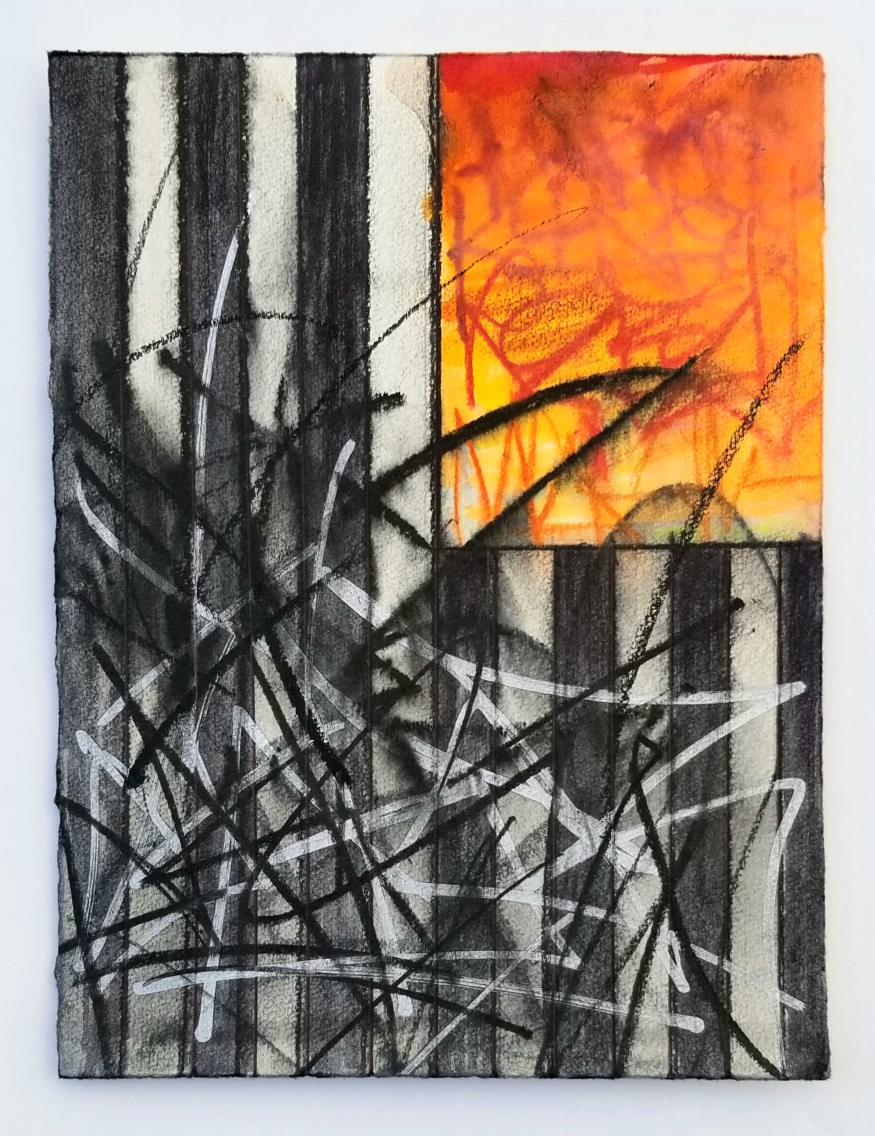 MINI-FLAG 2025 FIRE & BLACK