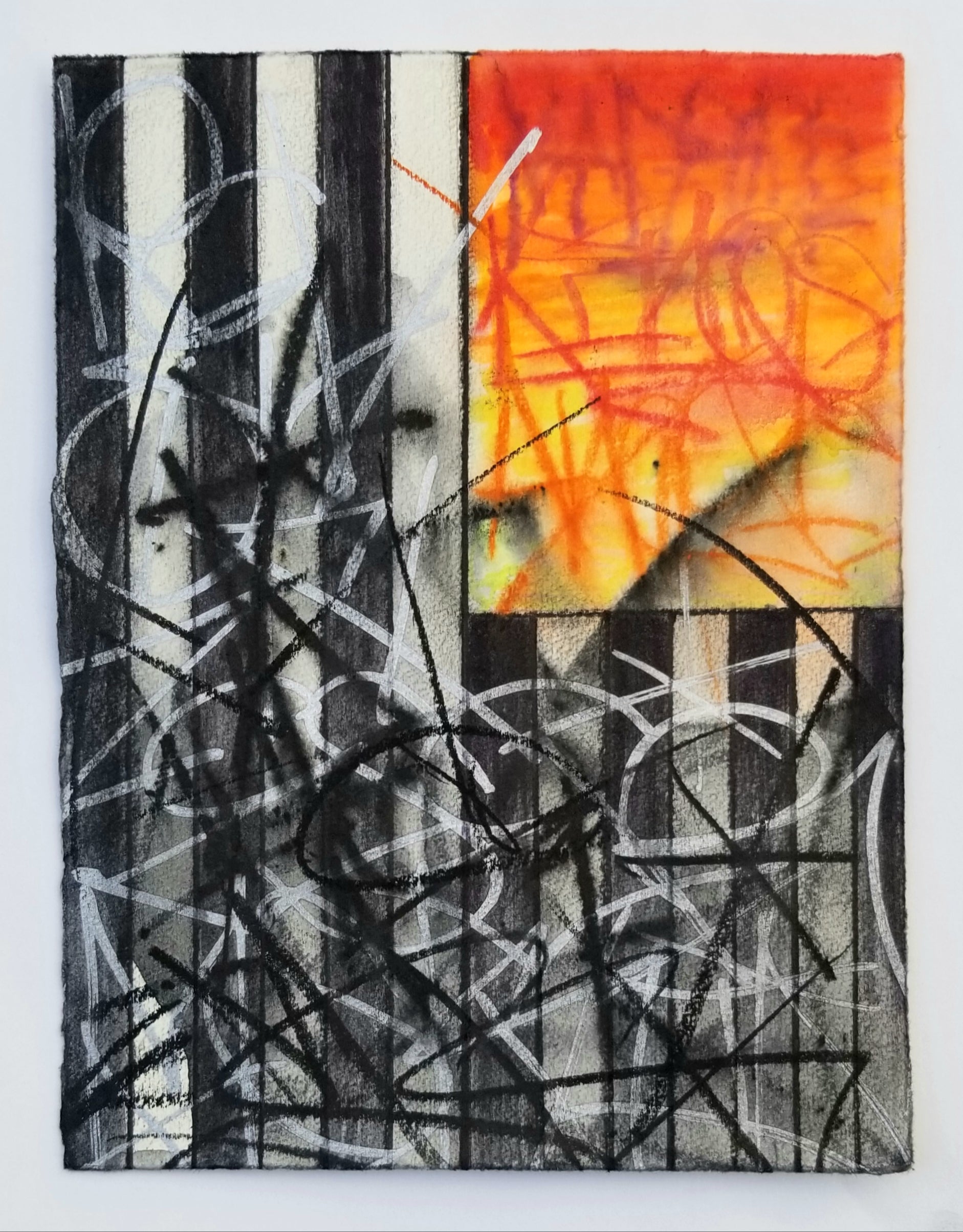 MINI-FLAG 2025 FIRE & BLACK