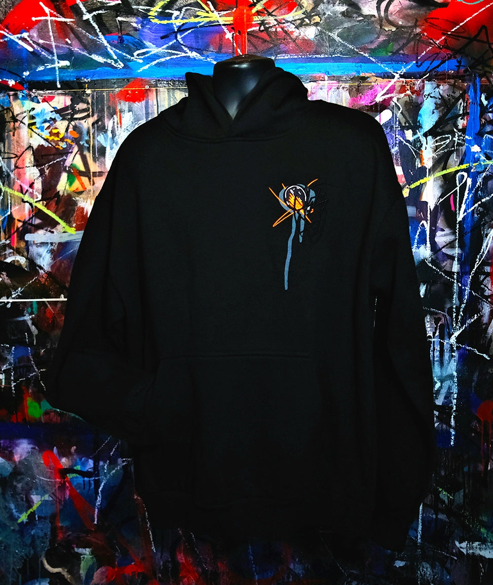 ARTWORK REBEL HOODIE SPECIAL COLORS RED & BLUE