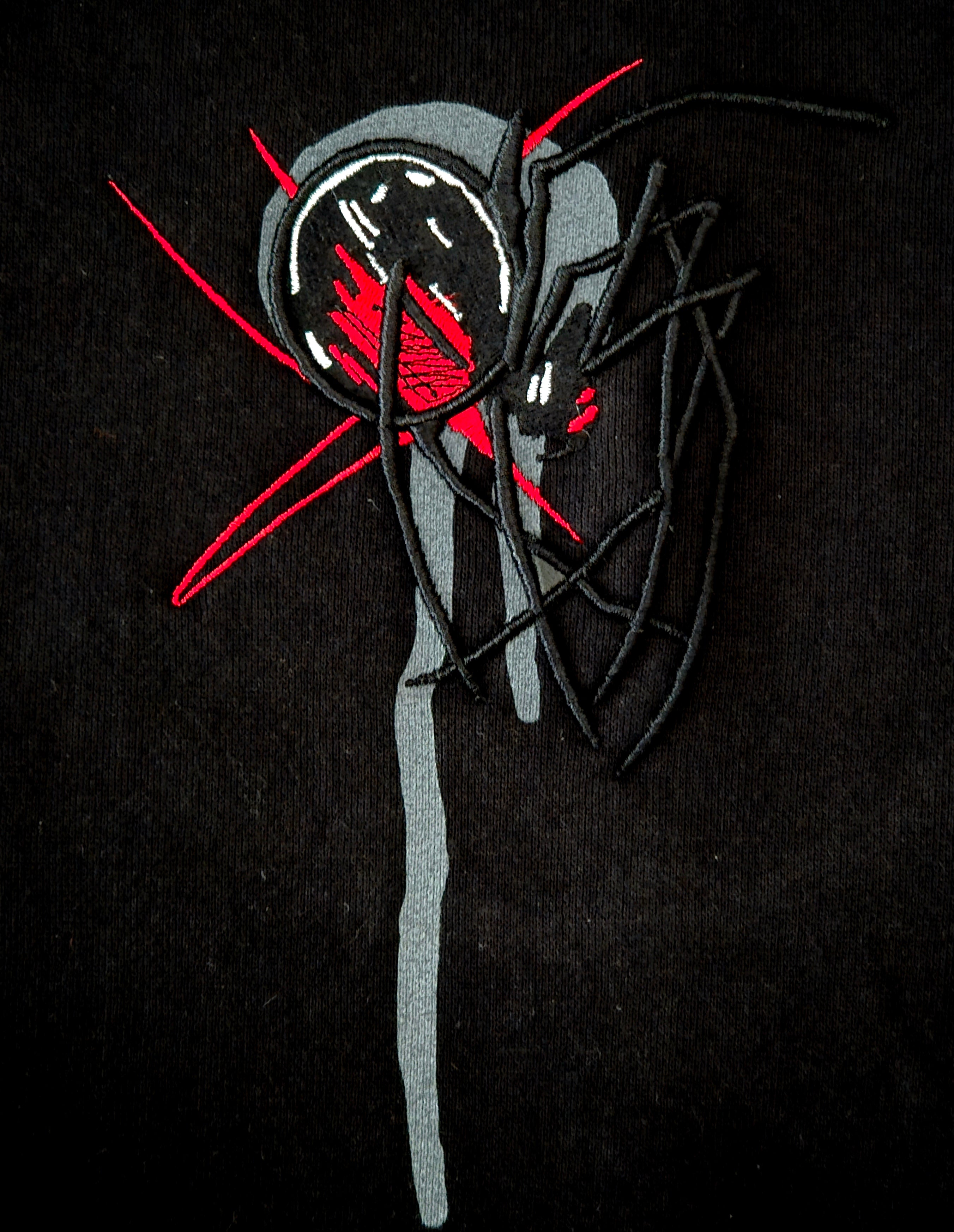 ARTWORK REBEL HOODIE SPECIAL COLORS RED & BLUE