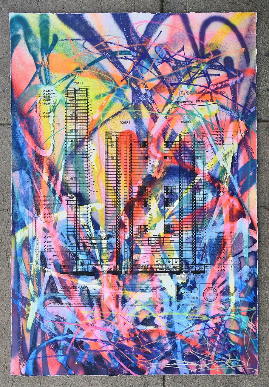 OCEANWIDE PLAZA BILLION $ PRINT