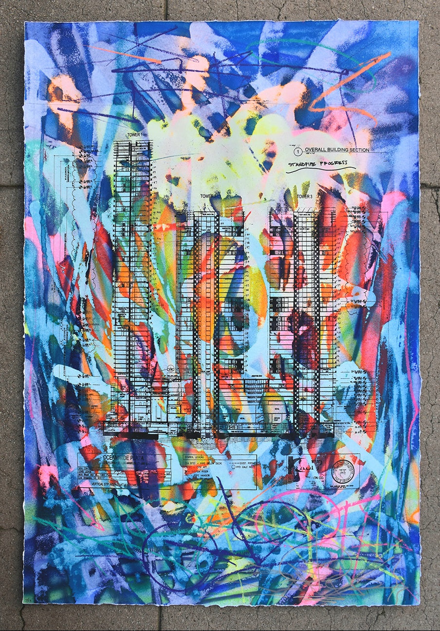 OCEANWIDE PLAZA BILLION $ PRINT