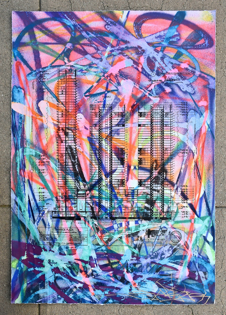 OCEANWIDE PLAZA BILLION $ PRINT