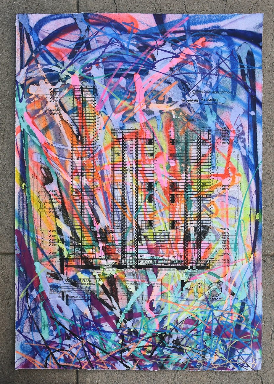 OCEANWIDE PLAZA BILLION $ PRINT