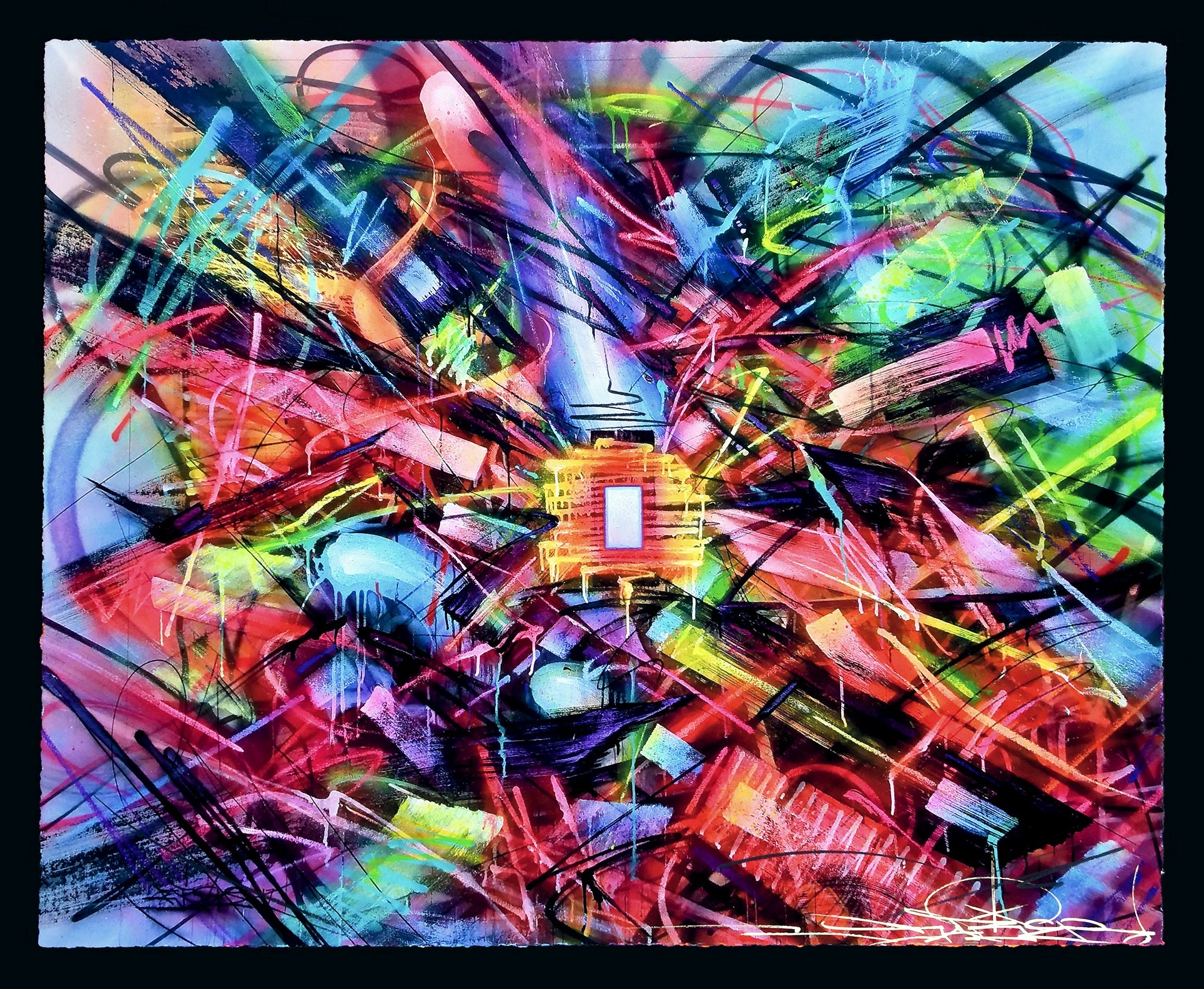 SUPER-FRUITY-TUFFWORK GICLEE PRINT