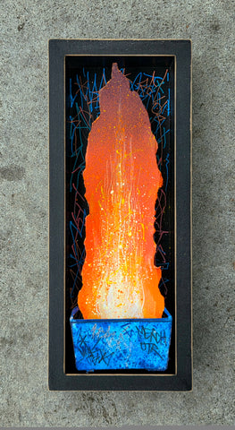 DumpsterFire ShadowBox