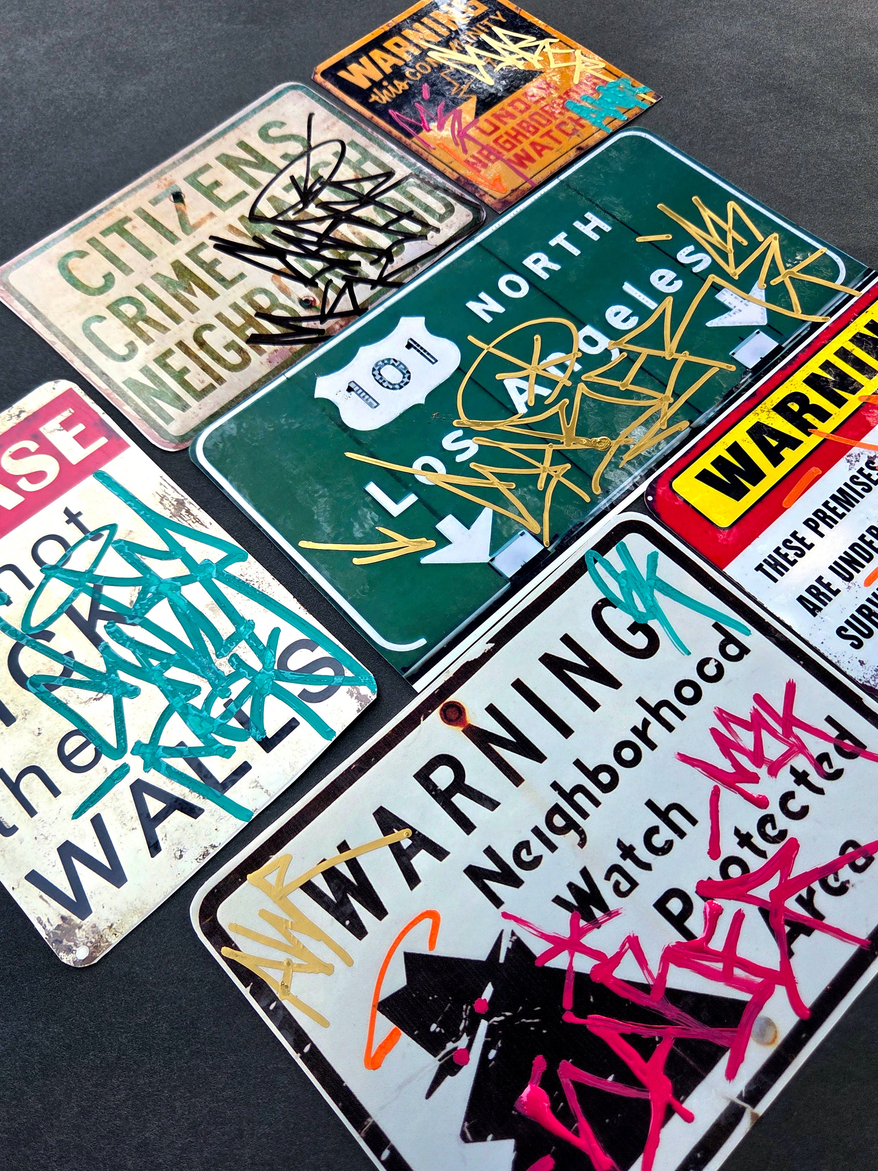 101 FRWY TAGGED SIGNS STICKER PACK