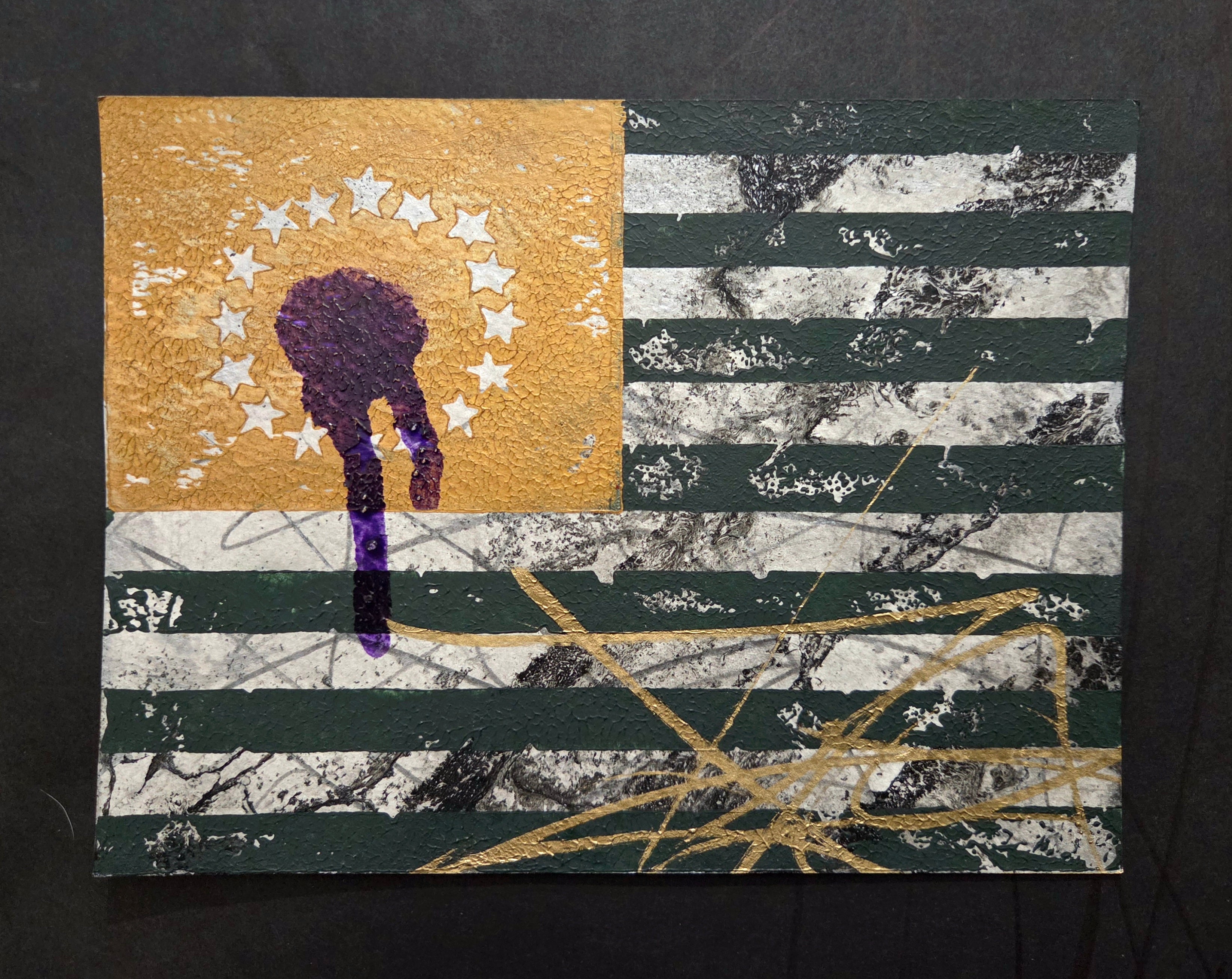 Lino-Print Flags