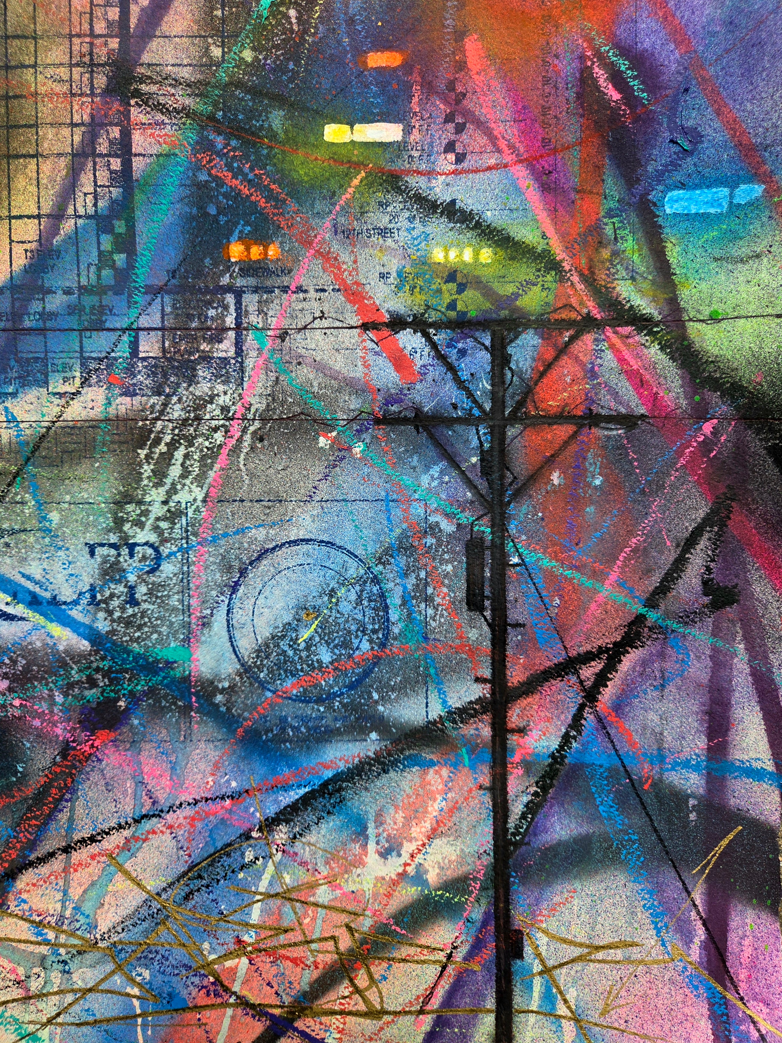 #2 BURNING GRAFFITI TOWERS