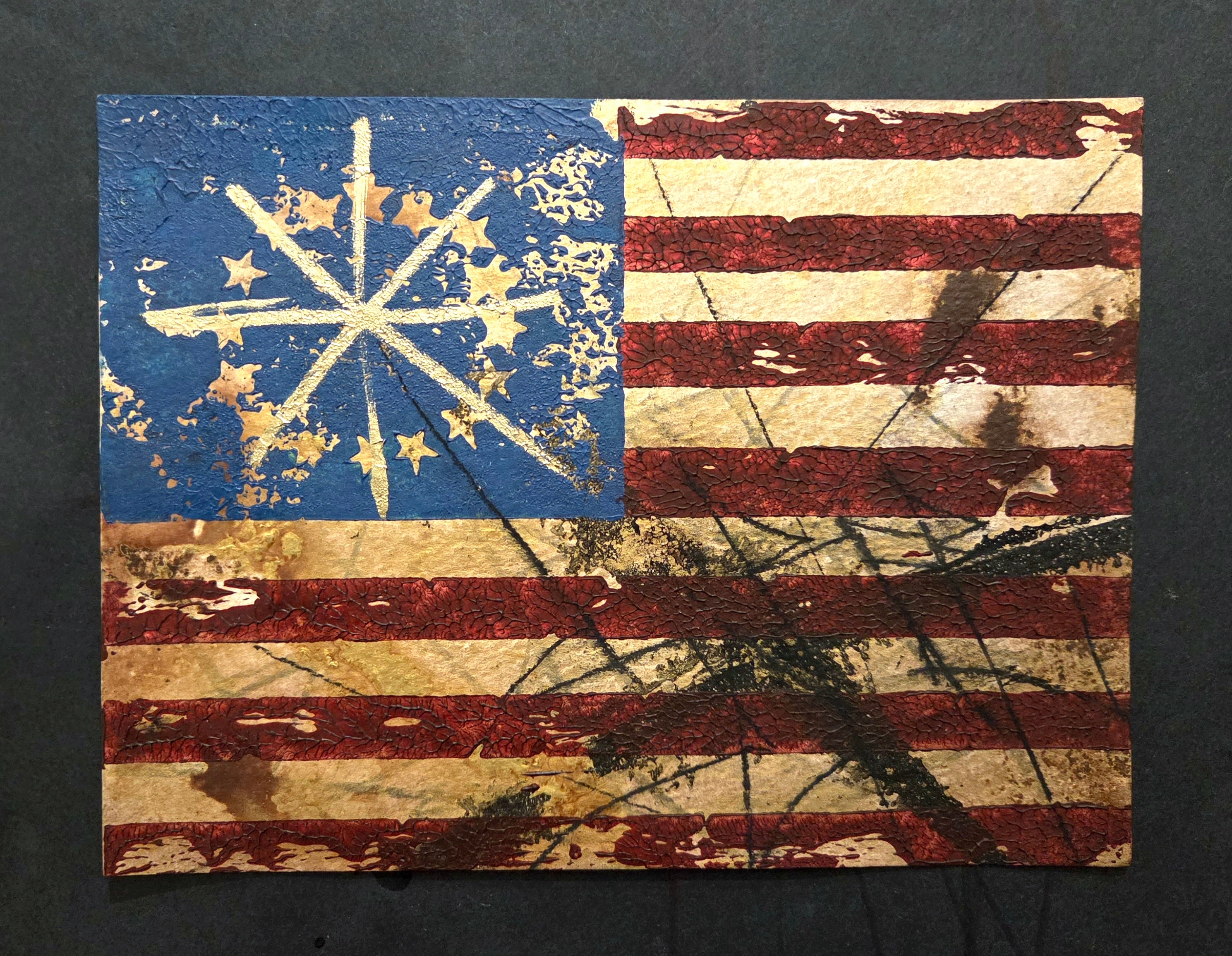 Lino-Print Flags