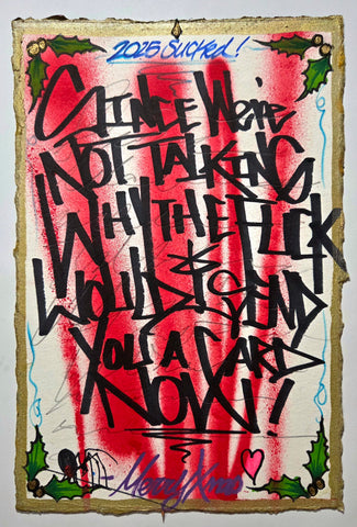 X-MAS CARD ❤ ICEBREAKER 2025 SUCKED