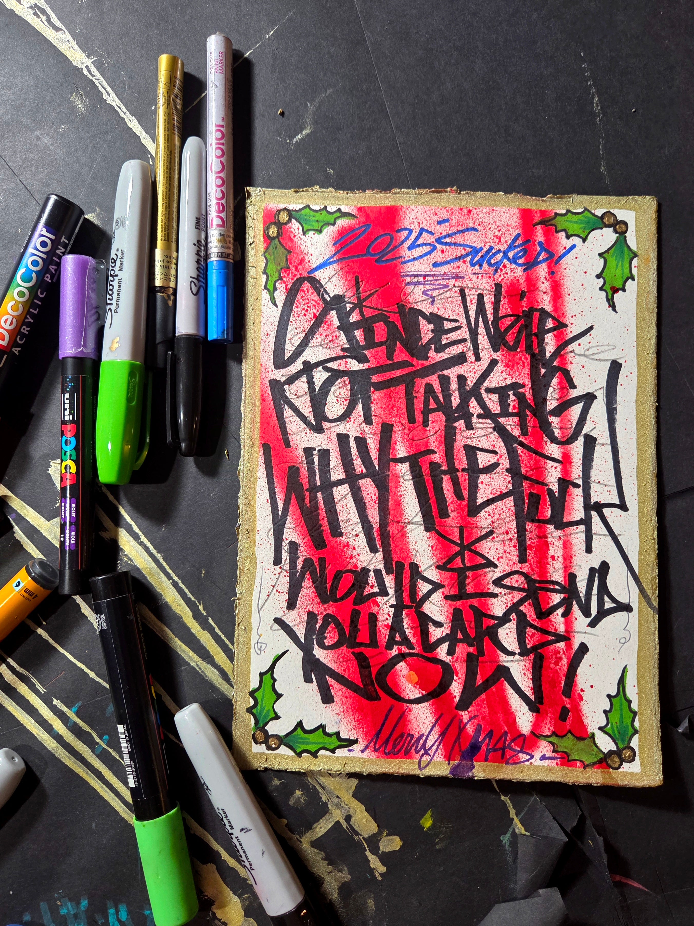 X-MAS CARD ❤ ICEBREAKER 2025 SUCKED