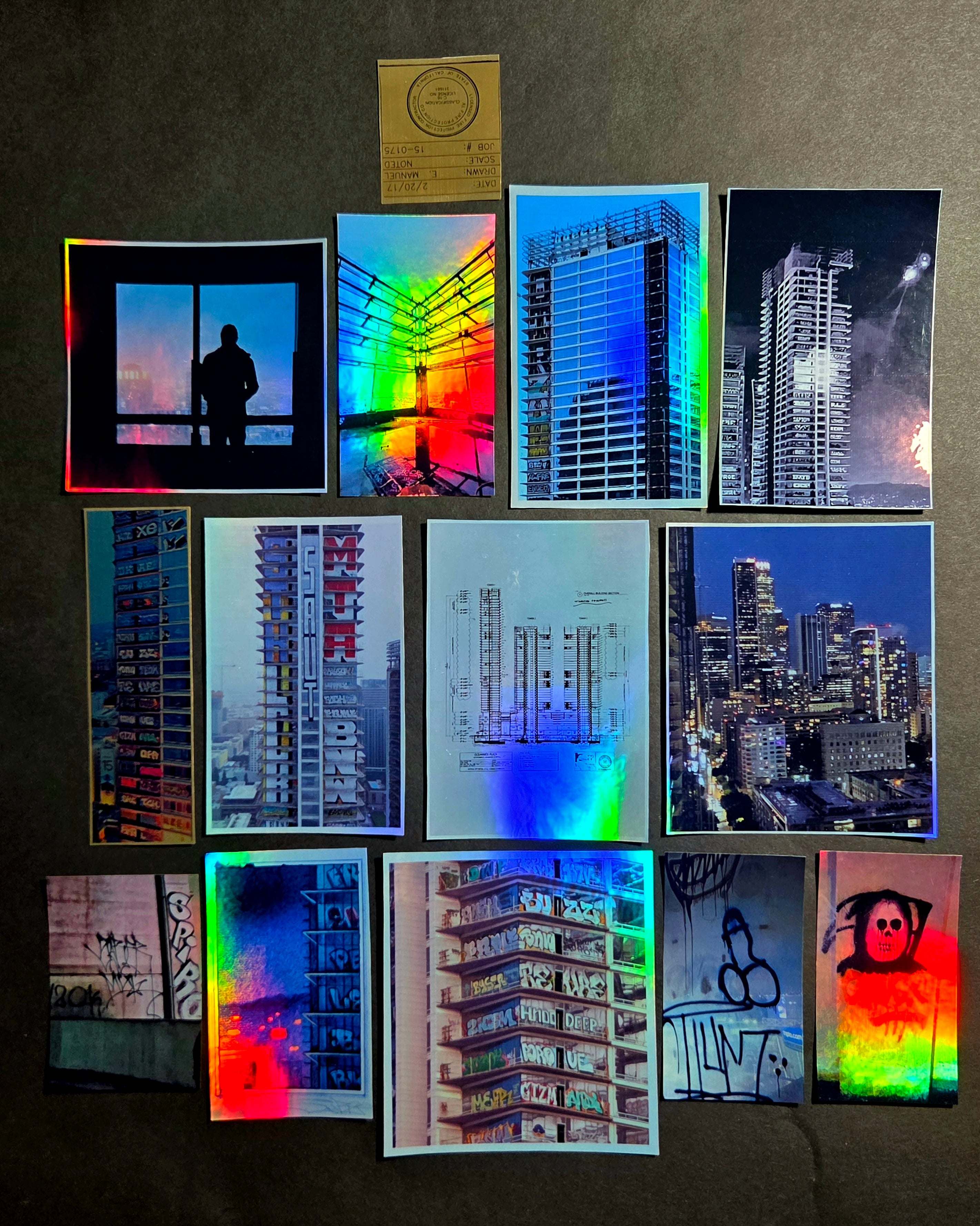 OCEANWIDE GRAFFITI TOWERS STICKER PACK