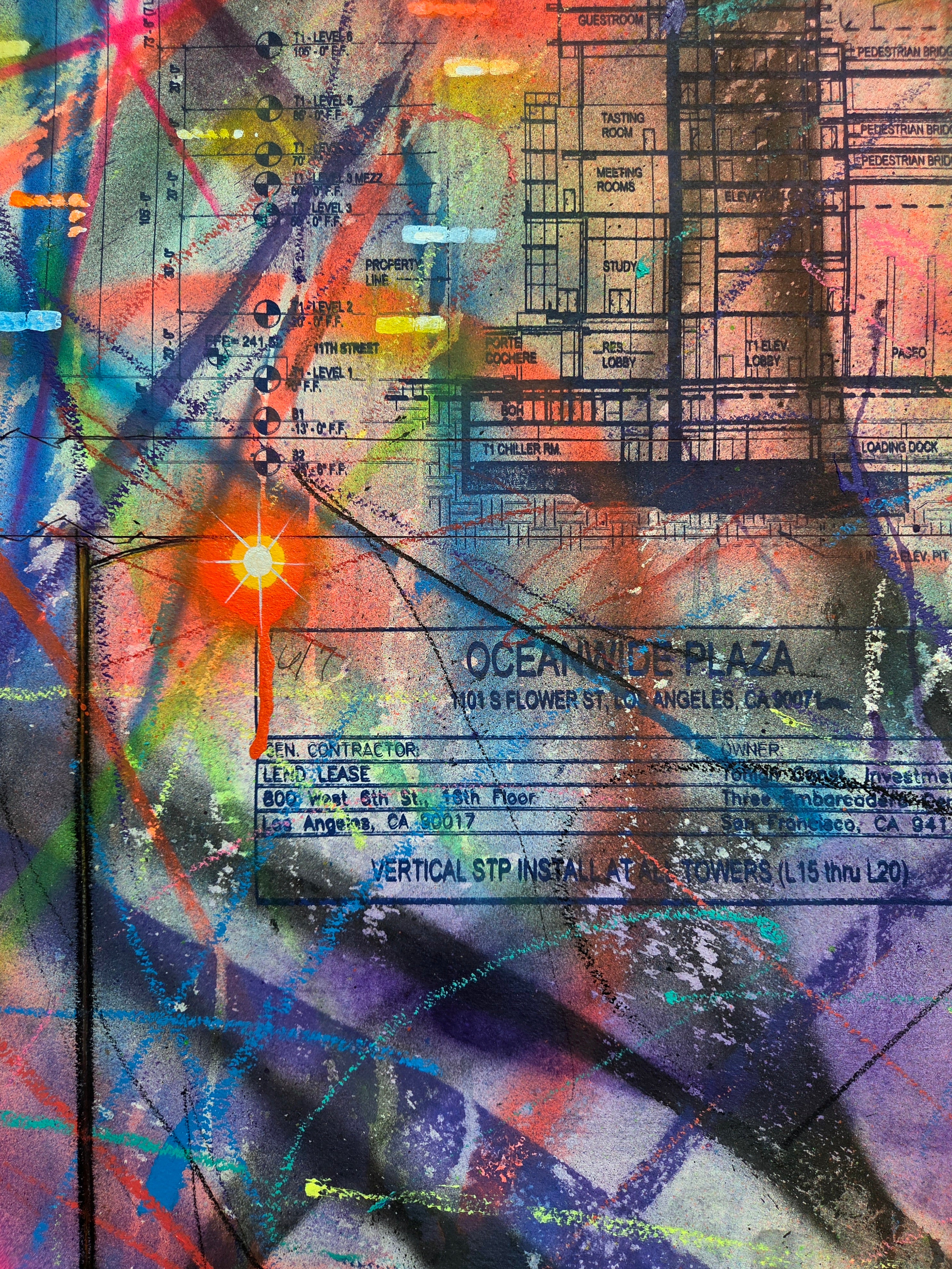 #2 BURNING GRAFFITI TOWERS