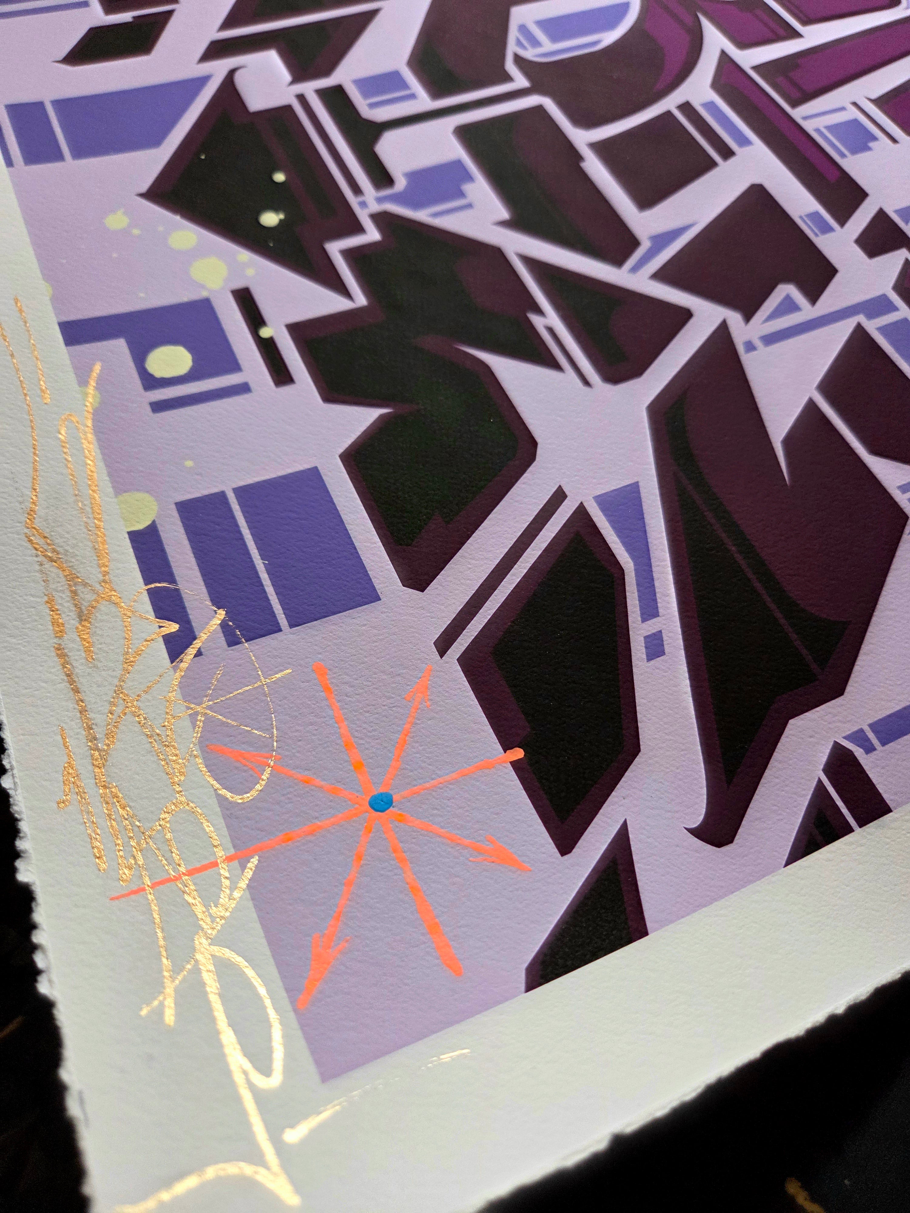 BATTLESTAR GRAFF VECTOR PURPLE