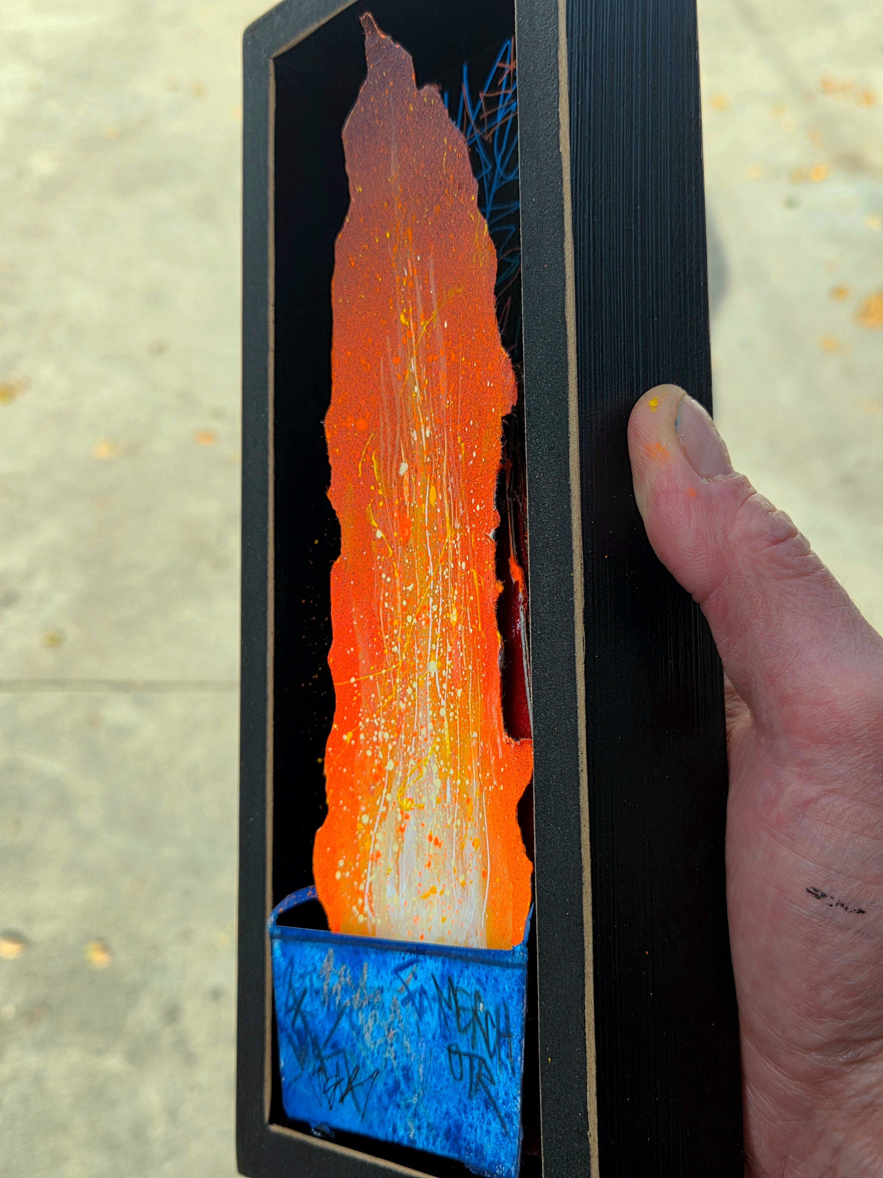 DumpsterFire ShadowBox