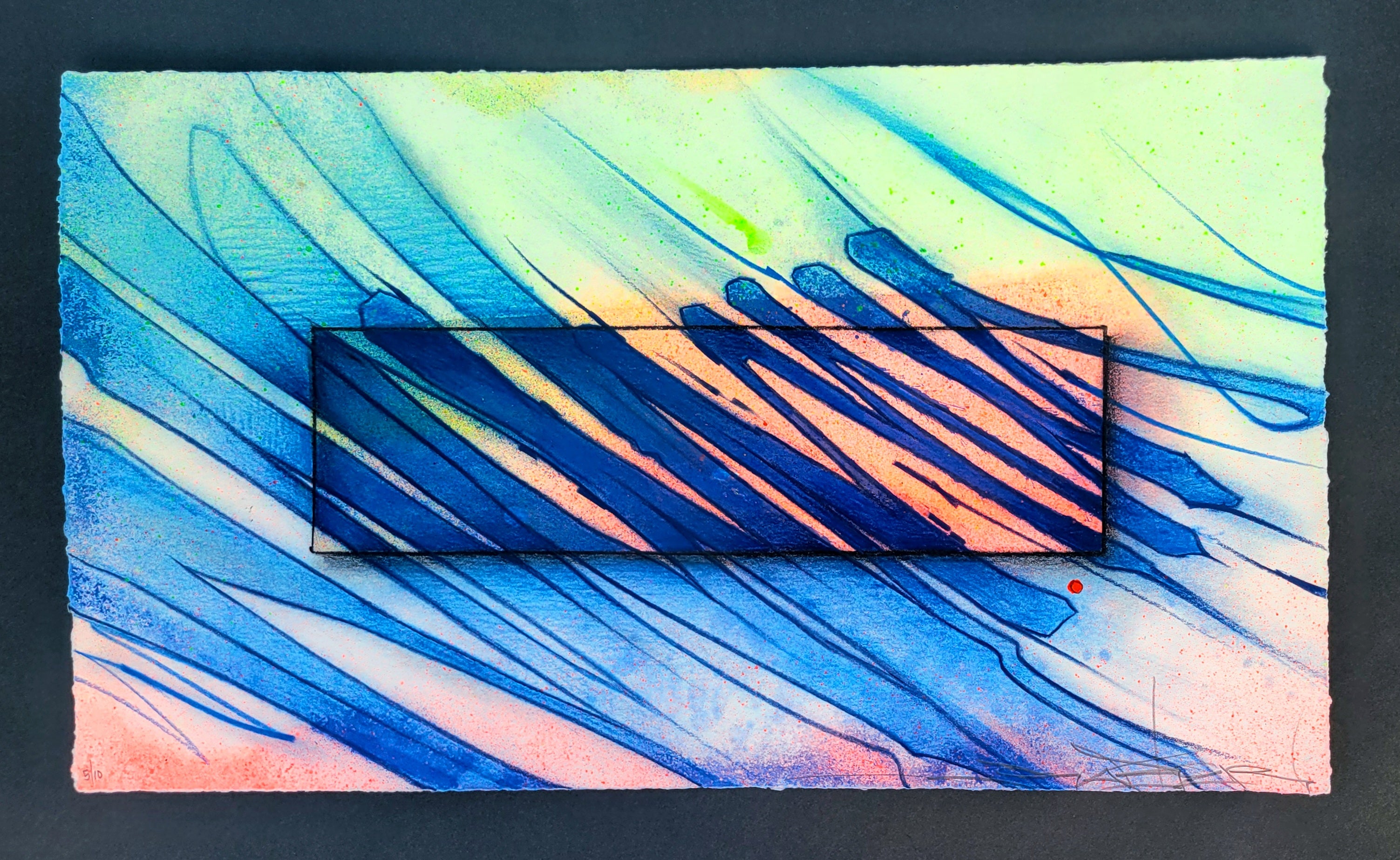 Blue × Spectrum Whips Paper Series