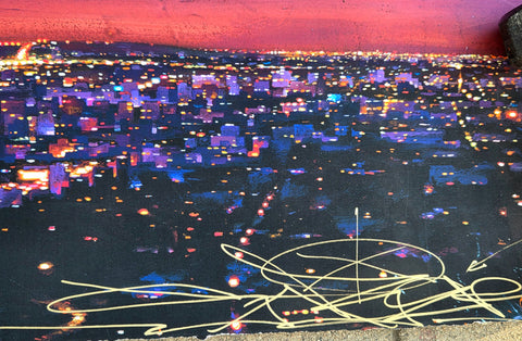 MASSIVE "CITY OF LIGHTS" GICLEE