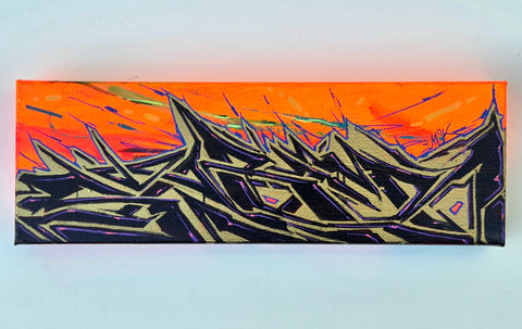 SMALL GRAFFITI BURNER CANVASES