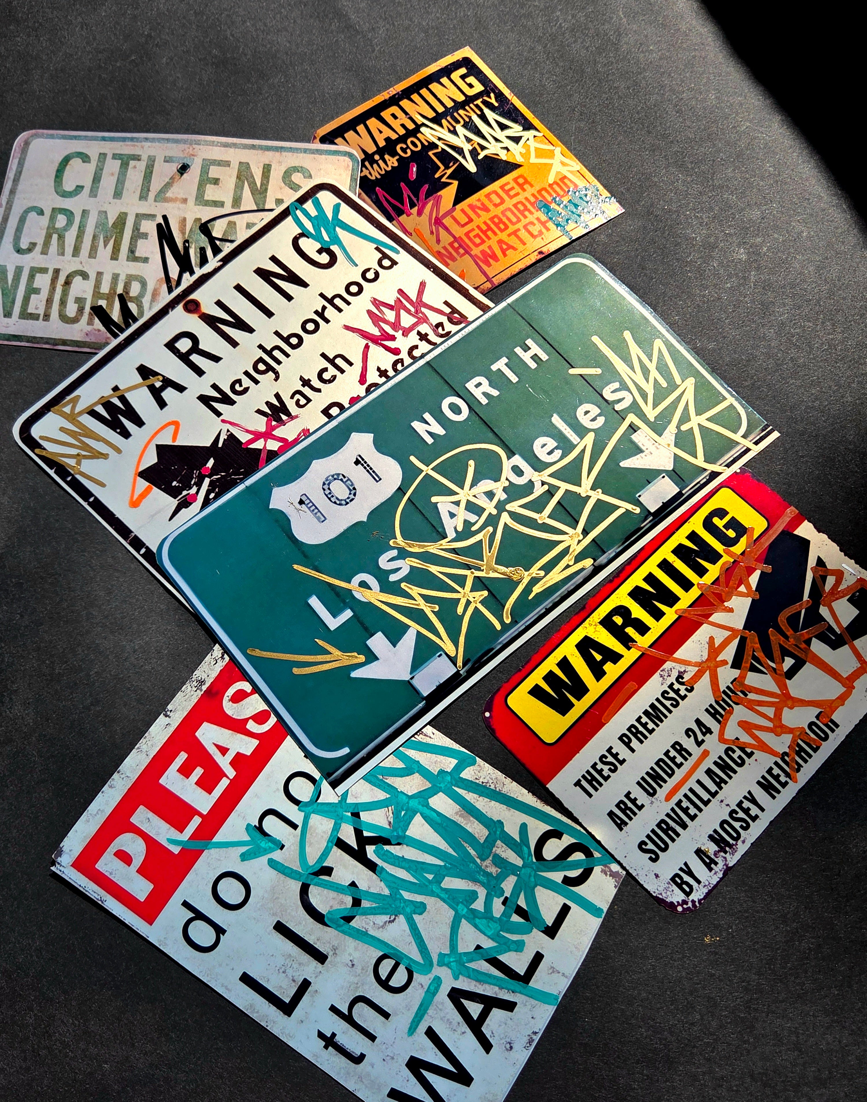 101 FRWY TAGGED SIGNS STICKER PACK