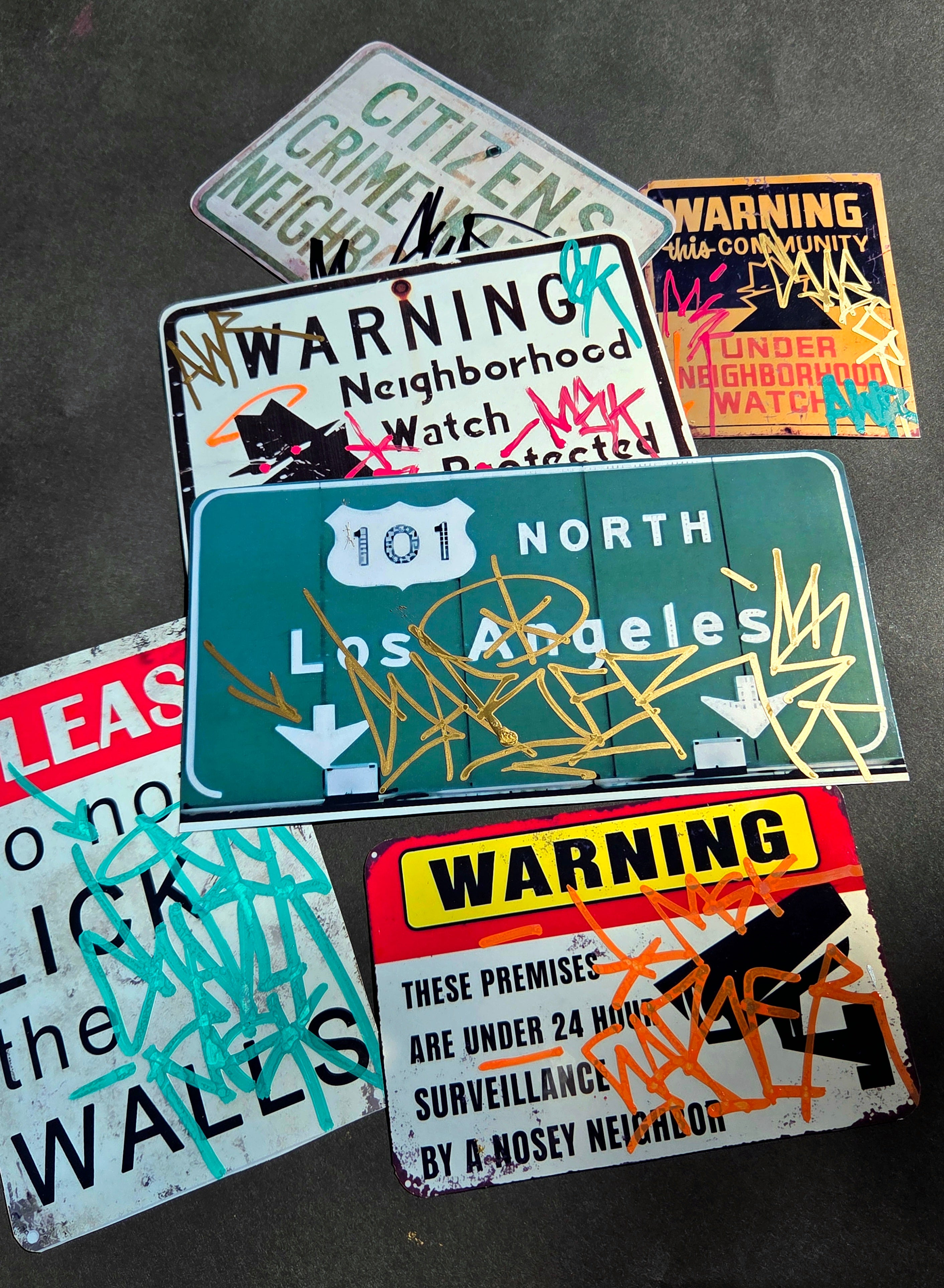 101 FRWY TAGGED SIGNS STICKER PACK