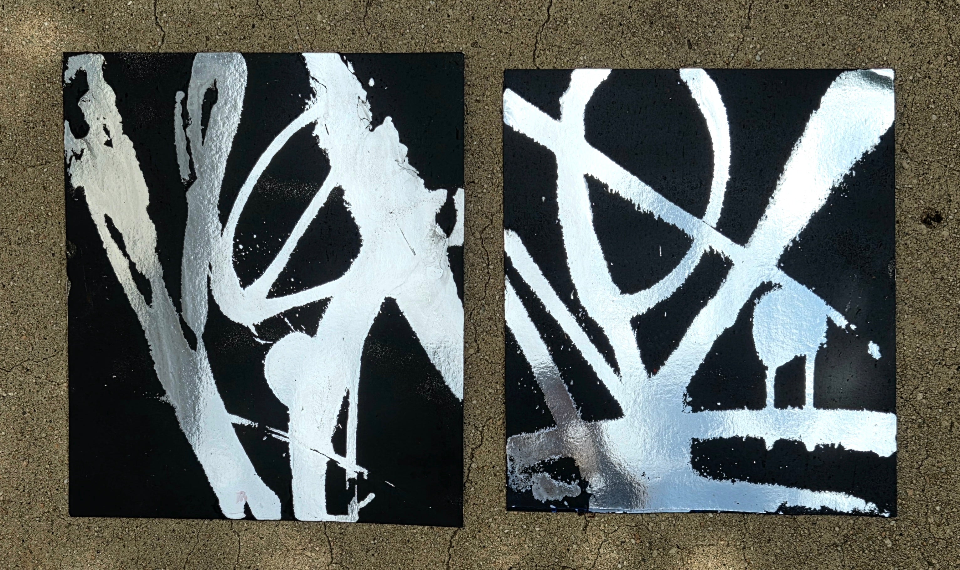 SPRAY EXPIRIMENT ON CHROME