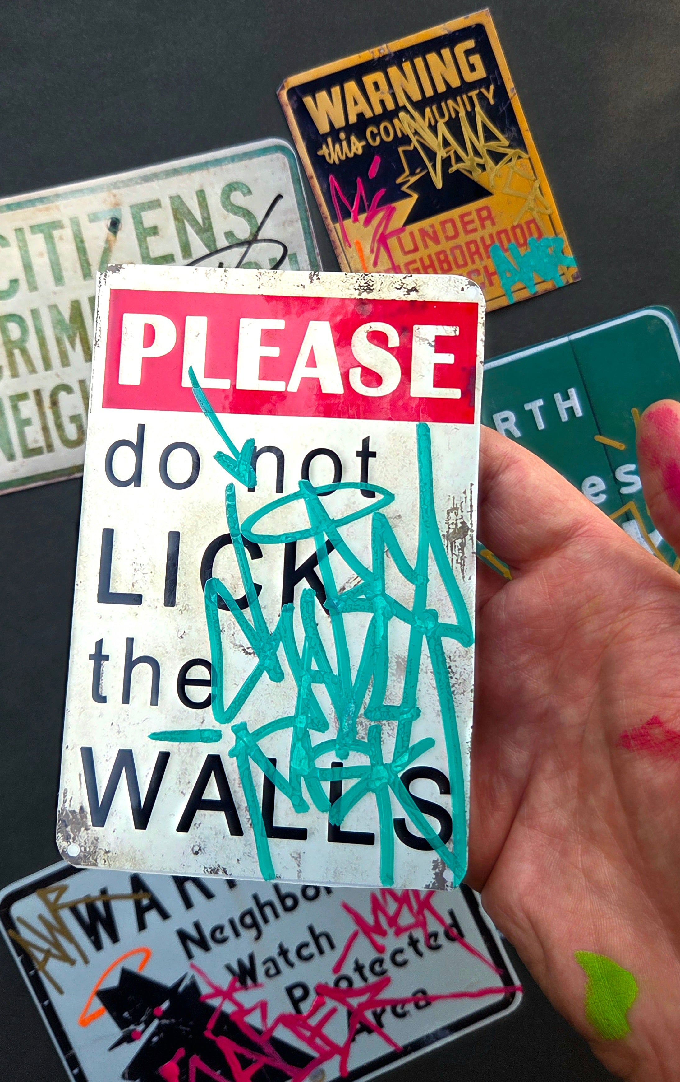 101 FRWY TAGGED SIGNS STICKER PACK