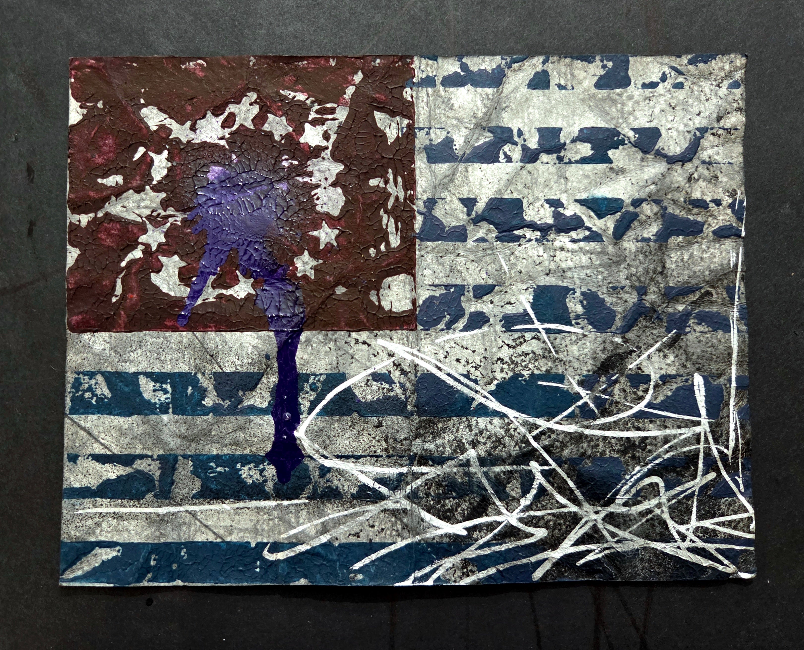 Lino-Print Flags
