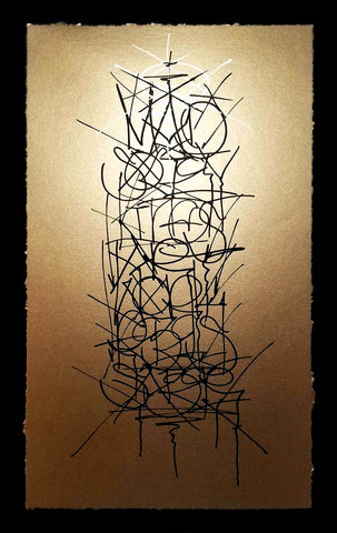 LARGE LEGACY VINTAGE GOLD