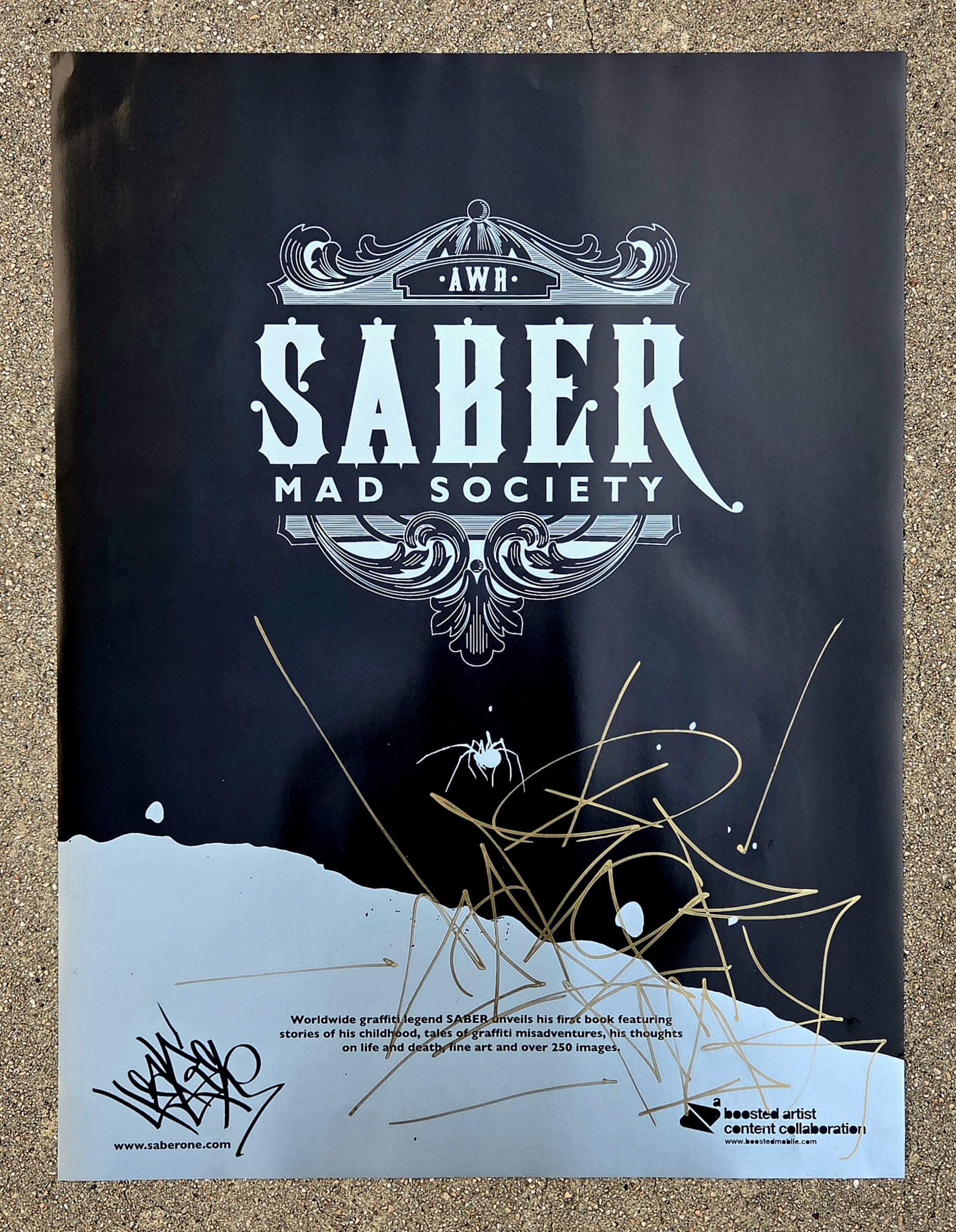 SABER MADSOCIETY POSTER