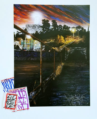 BELMONT TUNNELZ OldSchool Poster