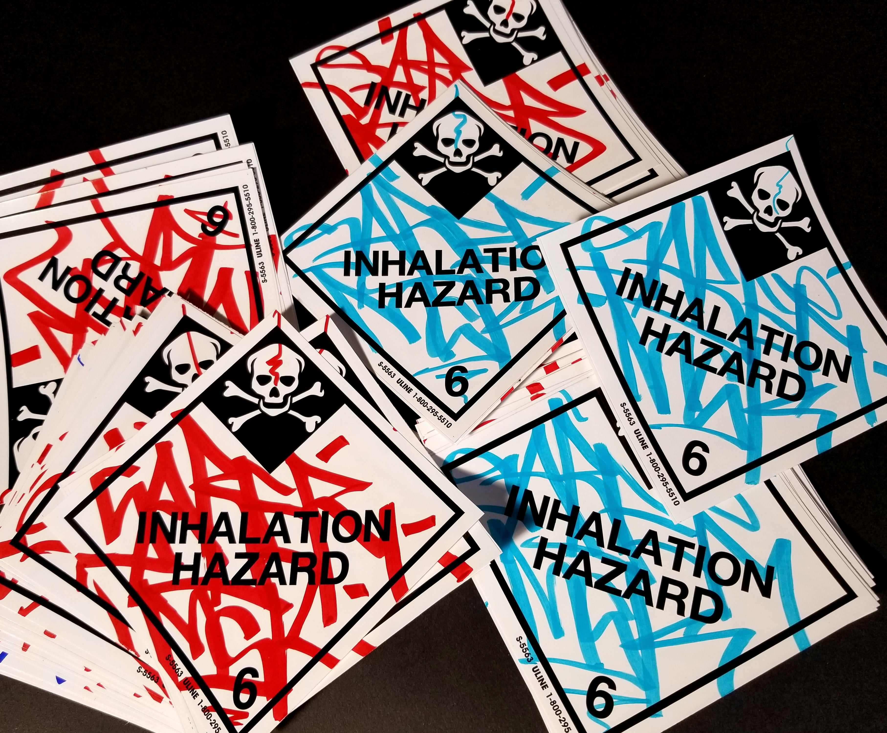 Radioactive Sticker Packet